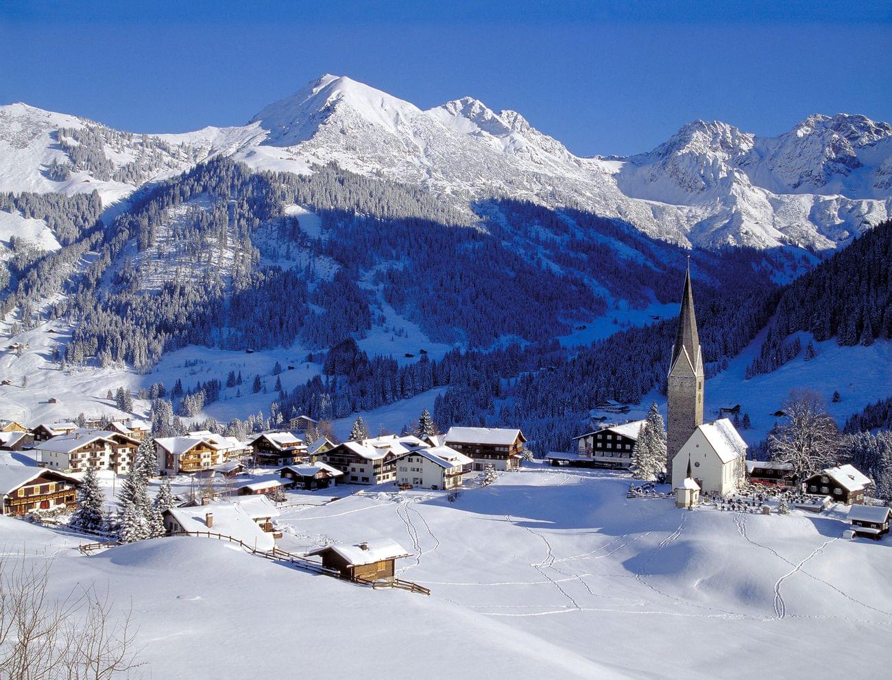 Winter holidays in the Kleinwalsertal valley